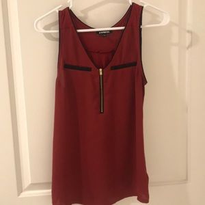 Express zip front tank